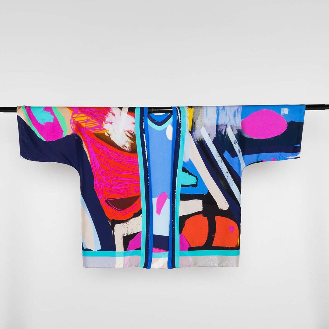 Venice Silk Kimono Robe