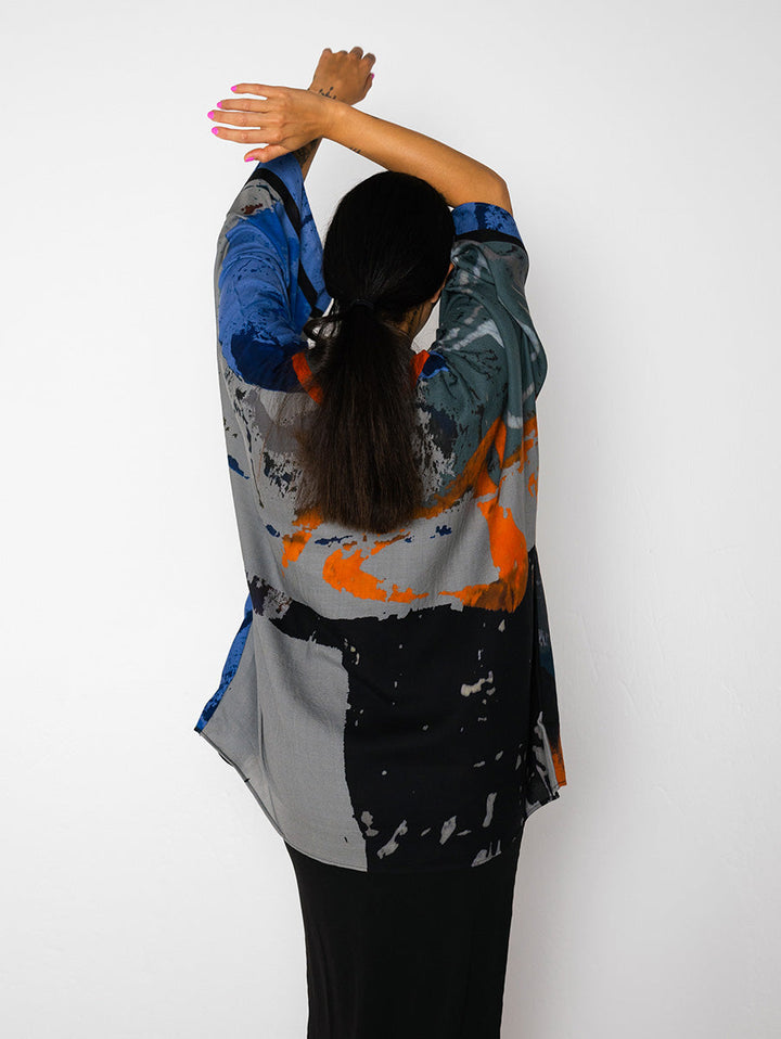 Zermatt Wool Kimono Robe