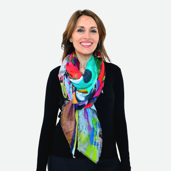 Dream Box Silk Modal Scarf