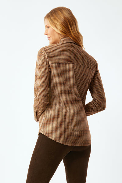 Shirt Jacket With Zip-Out Liner - Autumn Check