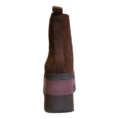 NAKED FEET - GUILD in CACAO Platform Chelsea Boots