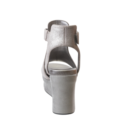 OTBT - MOJO in SILVER Wedge Sandals