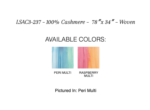 Multi Color Spray Print Scarf