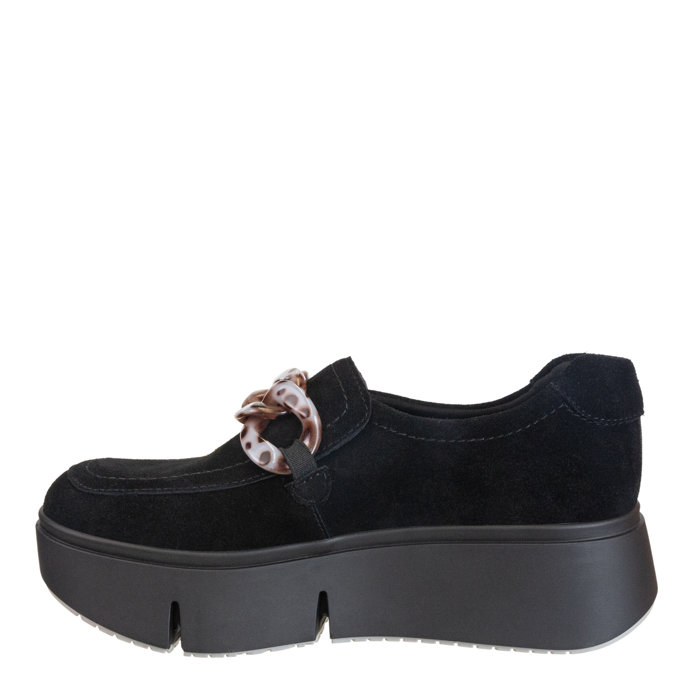 NAKED FEET - PRINCETON in BLACK Platform Sneakers